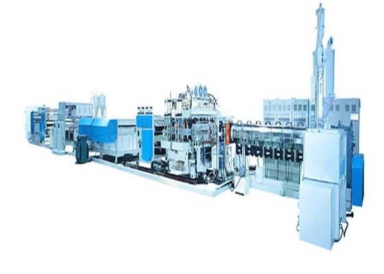Chine Ligne en plastique compacte capacité de plastification élevée d'extrusion de feuille de la structure pp fournisseur